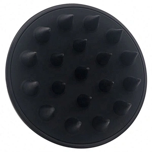Amazon Best Selling Matte Color Head Scalp Massage Hair Silicone Shampoo Brush