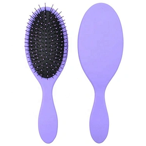 Best quality personalized professional salon colorful new fashion style oval scalp massage hair brush