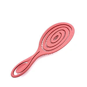 2020 New Design Anti-Static Personalized Flexible Vent Quickly Anti Static Hairdressing Curved Hair Brush