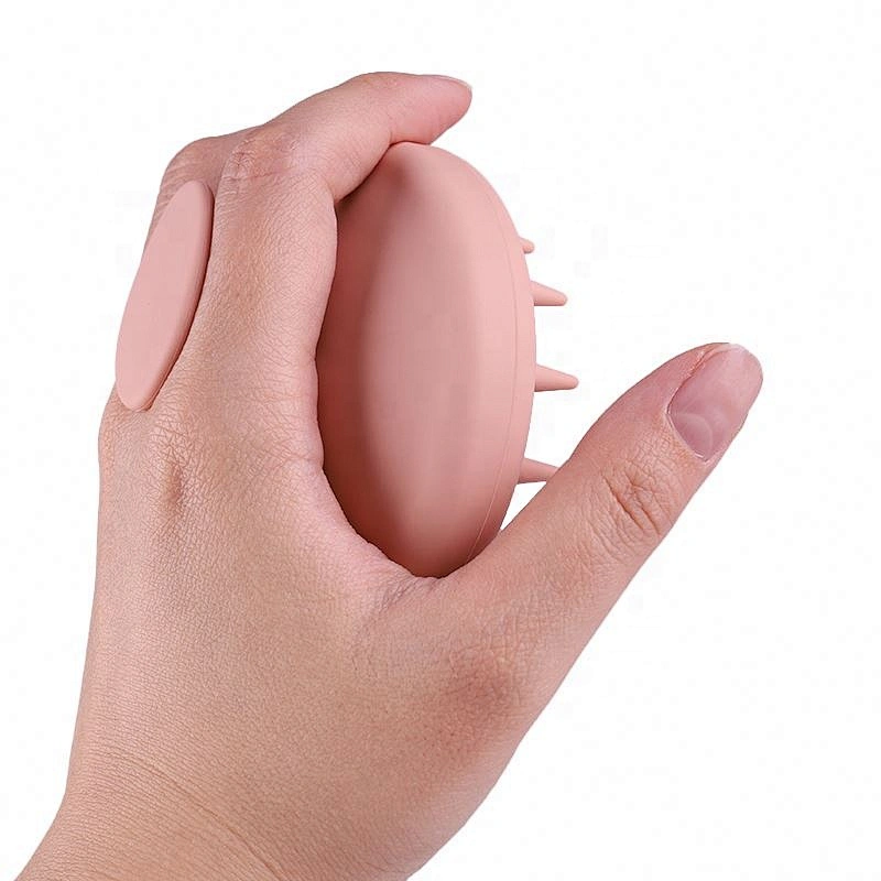 LMZ266 Silicone Hair Scalp Massager Shampoo Brush