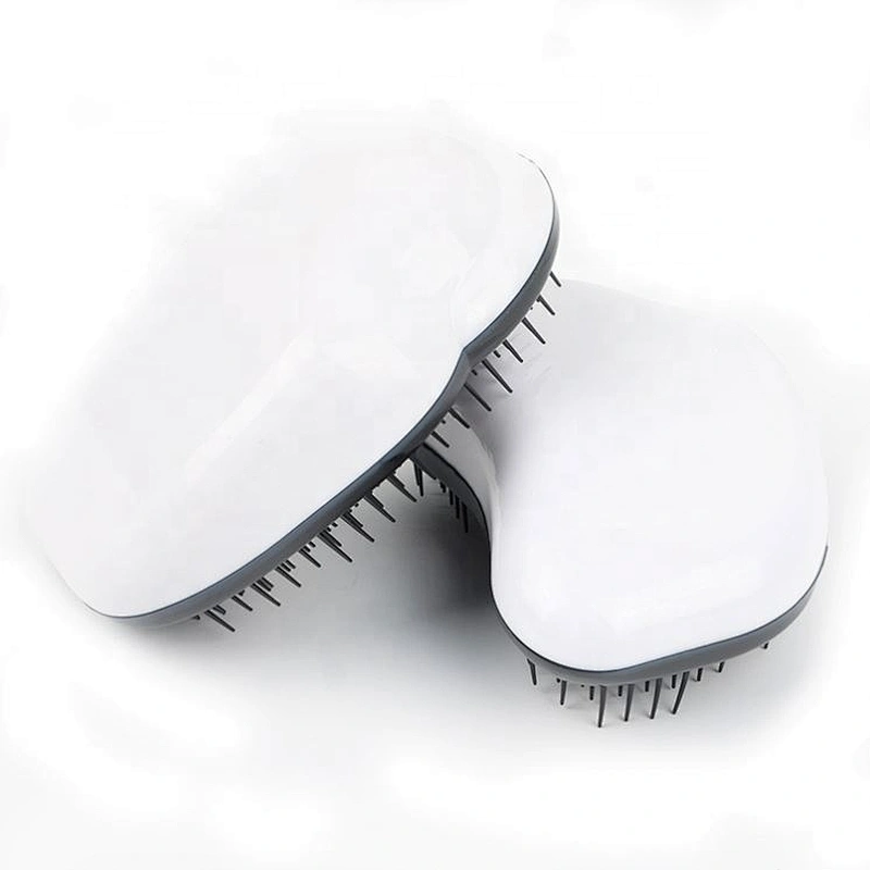 2020 Hot sale cheap durable plastic cover TPE tooth detangling hairbrush