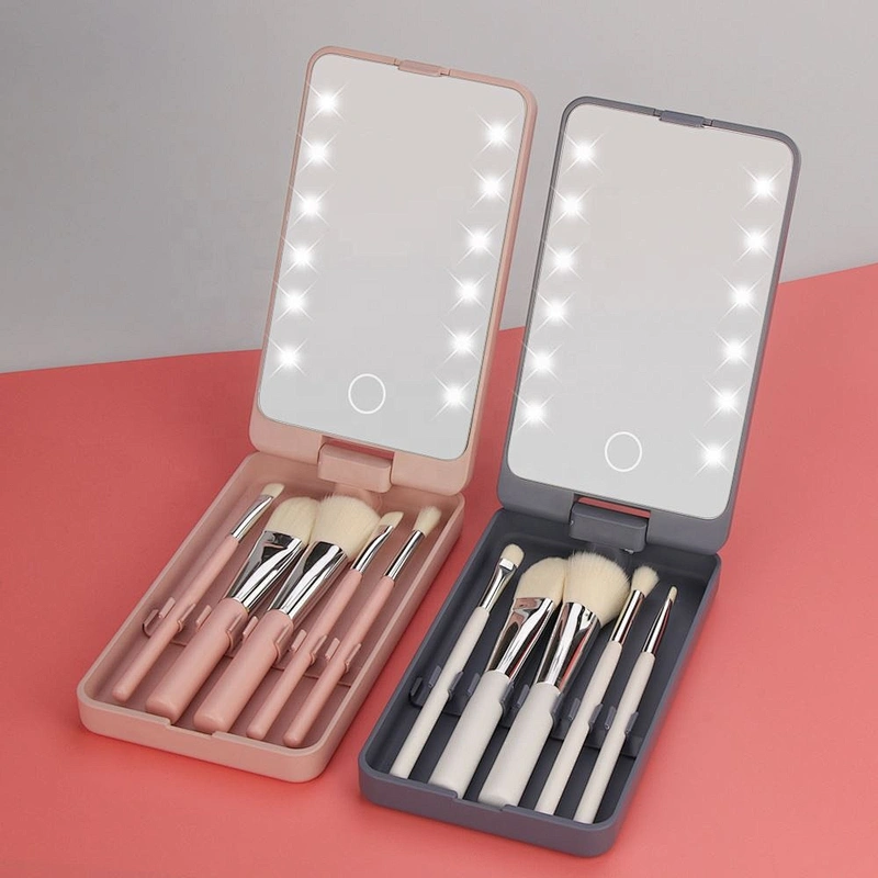 BM05 Makeup Brush Case With Mirror