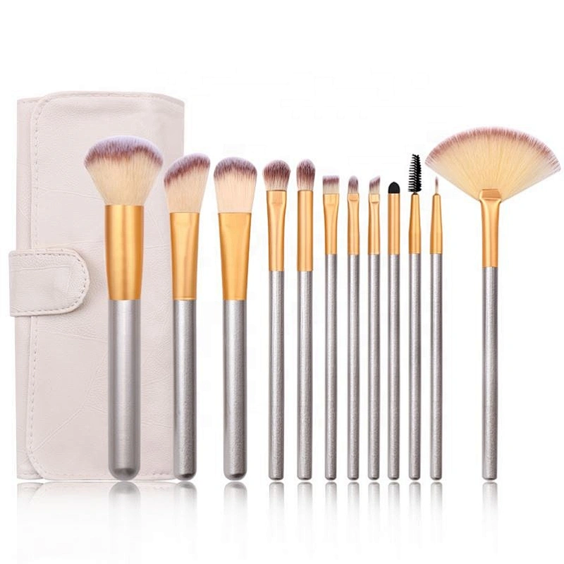 New Product Wholesale Quality Brush Make Up Profesional Set Man-Made Fiber Portable Makeup Brushes 24 Pcs