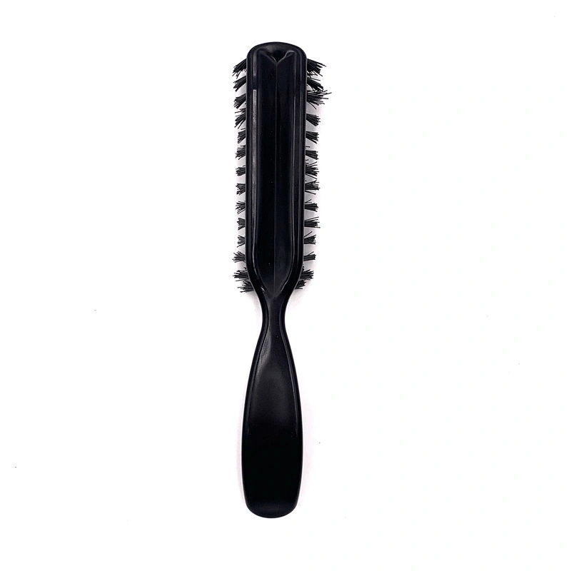 Customized High Quality Plastic Curved Comb Vent Hair Brush Detangling Hair Brush