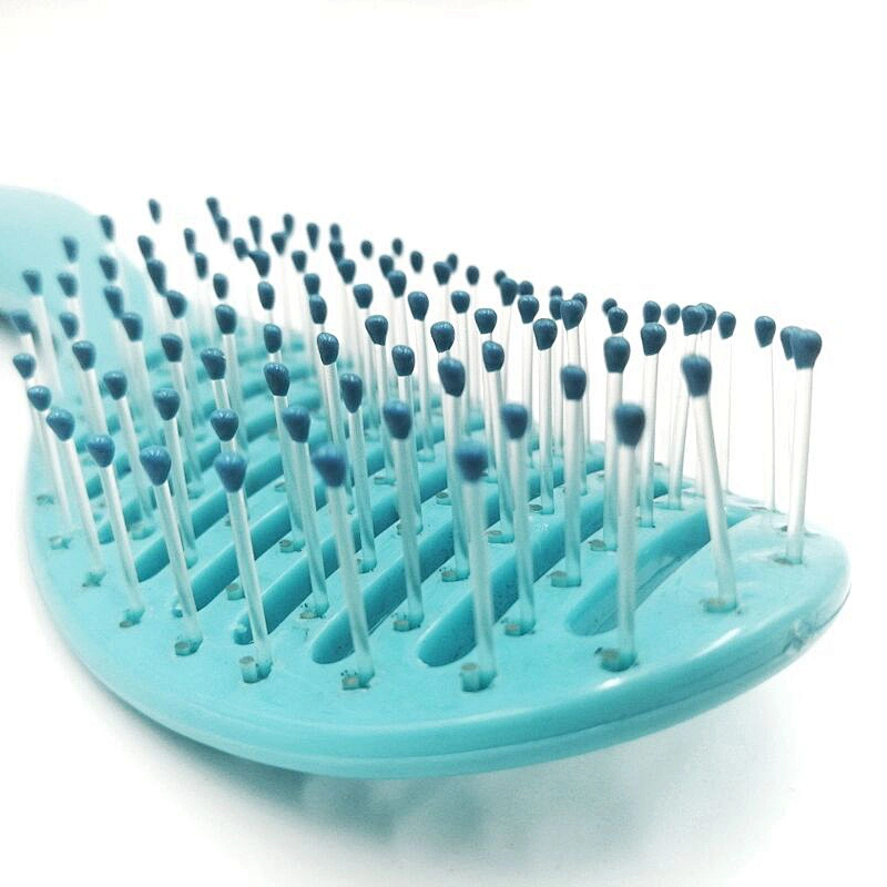 New Product Ideas 2020 Fashion Soft Silicone Shampoo Shower Hair Brush and Comb