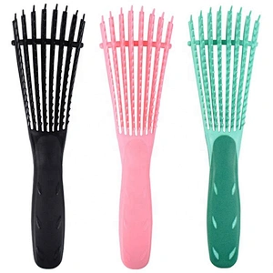 private label Brush Hair Extension small size plastic vent detangling brush detangler hair brush