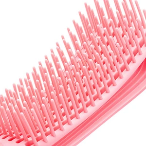 Wanmei Wholesale Custom Logo Products Eight Rows Detangling Massage Detangle Hair Brush For Curly