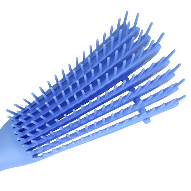 Octopus 8 rows fast air flow Hair Brush Anti-Static Scalp Massage Curve Vent detangler Hair Brush