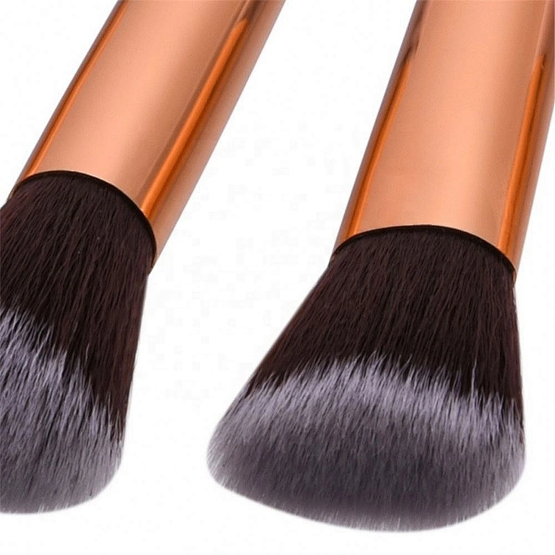 Professnial Women Makeup Brushes Extremely Soft Brush Set 10Pcs Foundation Powder Marble Make Up Tools