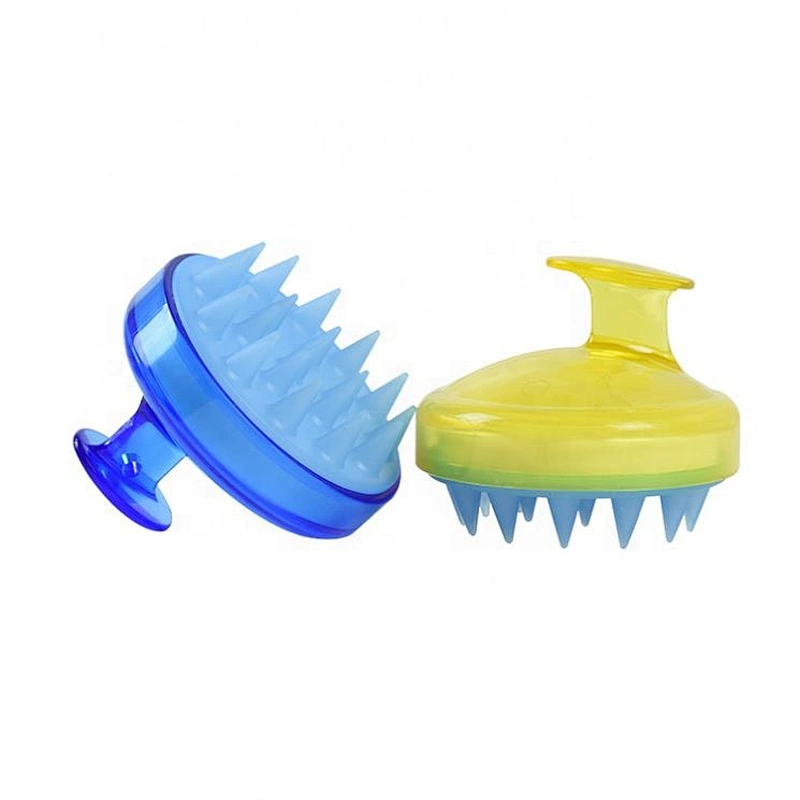 High Quality Wet and Dry Scalp Hair Shampoo Brush / Soft Silicone Massage Brush for Women, Men, Pets