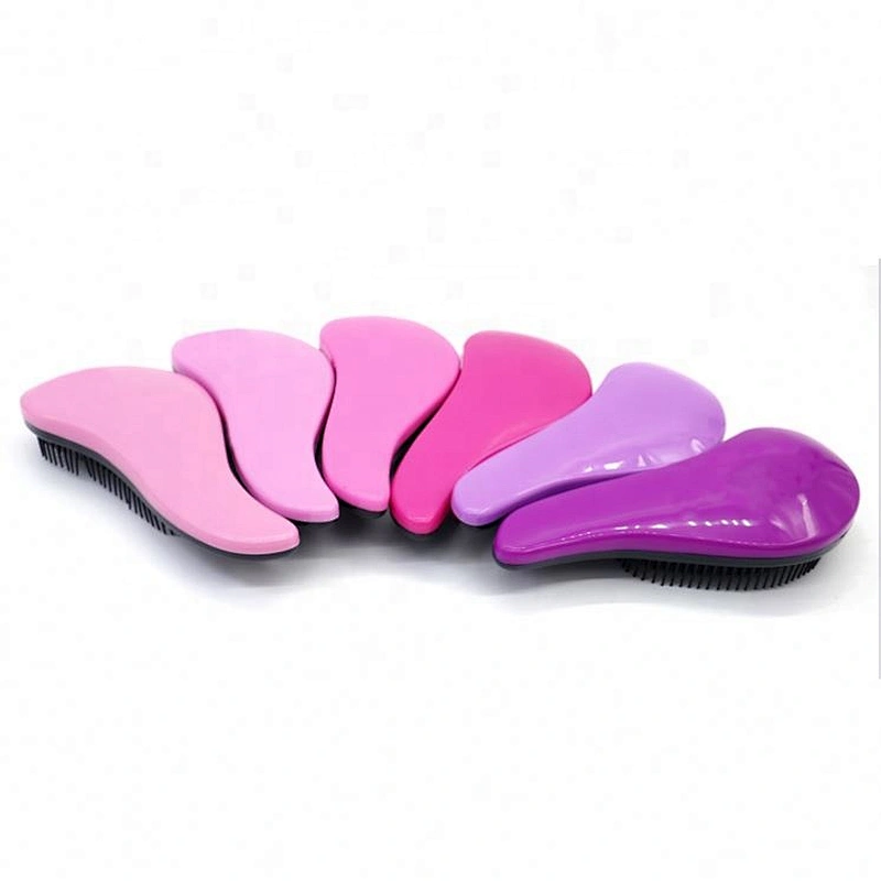 Private Label Hot Sale Plastic Hair Massage Brush High Quality Portable Detangling