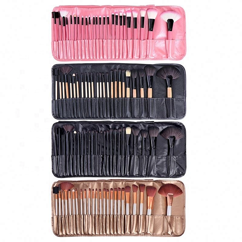 24Pcs Professional Make Up Brushes Eyeshadow Eyelash Powder Makeup Maquillaje With Bag Kit Cosmetic Beauty Brush