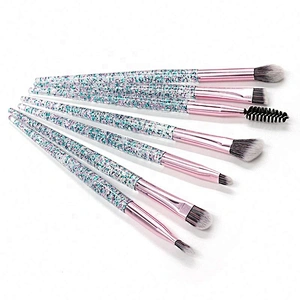 Makeup Brushes Set Eye Shadow Blending Eyeliner Eyebrow 2020 Wholesale 10 Pcs Foundation Fan Brush Synthetic Hair Shaving Brush