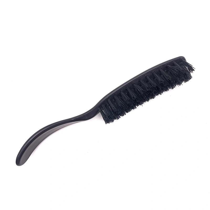 Customized High Quality Plastic Curved Comb Vent Hair Brush Detangling Hair Brush