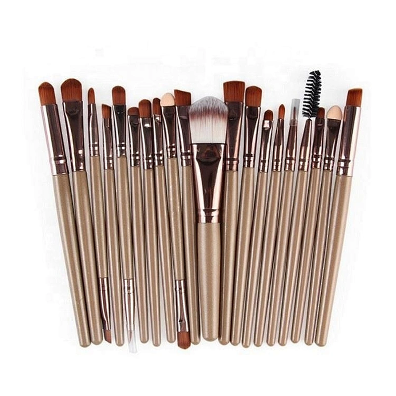 Buy Cheap Professional Cosmetic Makeup Set Synthetic Eye Face Powder Foundation Brush 20pcs Make up Brushes Fan Brush Eye Shadow