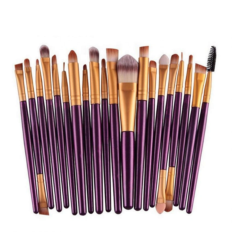 Buy Cheap Professional Cosmetic Makeup Set Synthetic Eye Face Powder Foundation Brush 20pcs Make up Brushes Fan Brush Eye Shadow