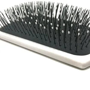new plastic massager paddle cushion hair brush