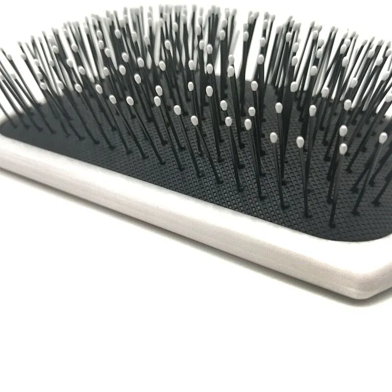 new plastic massager paddle cushion hair brush