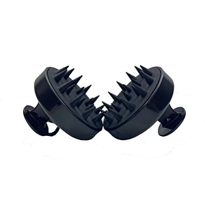Silicone Handheld Head Massager Hair Growth Shampoo Brush Scalp