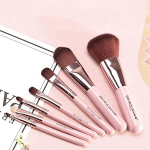 New Design Professional Makeup Brush 7Pc Soft Synthetic Hair With Plastic Handle Make Up Brushes Set