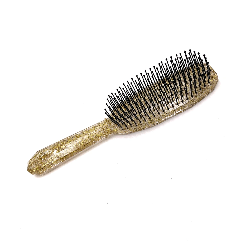 New Detangle  Comfortable Travel Hot Sale Hair Brush Good Quality Plastic Hair Brush
