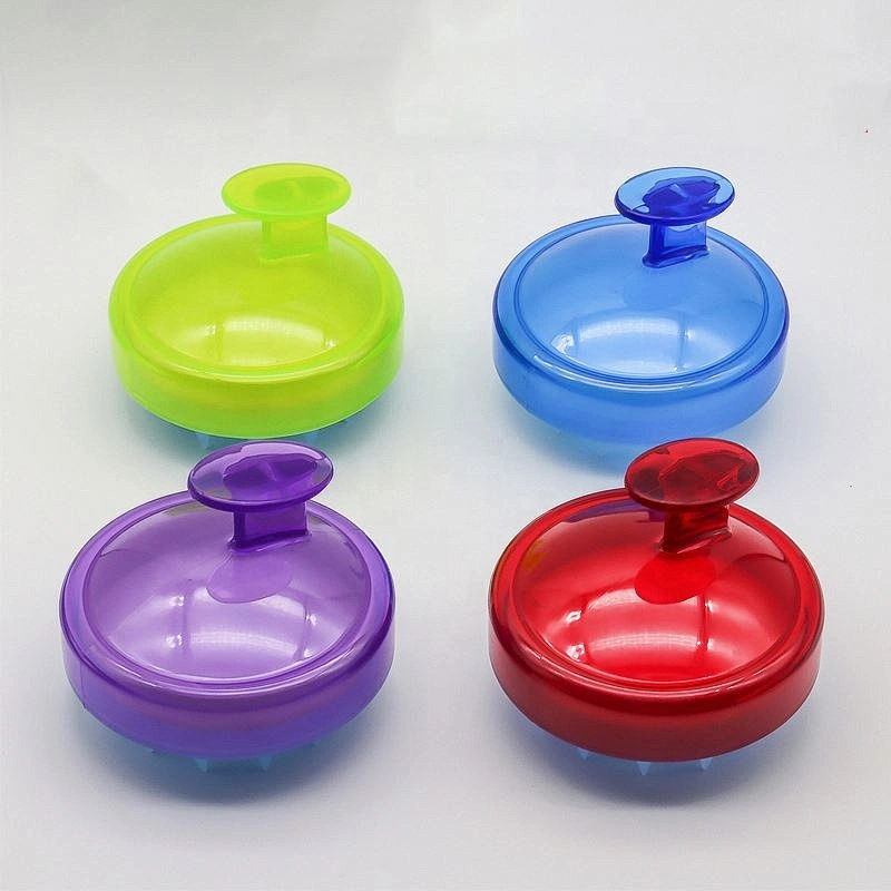 Hair Scalp Massager Shampoo Brush Soft Silicone Head Scratcher For Shower