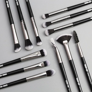 12Pcs Premium Face Cosmetic Brushes High Quality Makeup Brush Set For Foundation Blending Blush Concealer Eye   Shadow Eyebrow
