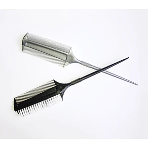 Abs Customized Hot Compact Detangling Hair Brush Tail Hairdressing Plastic Fork Comb