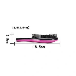 Wholesale Magic Anti-static Handle Tangle Massage Plastic Detangling Hair Brush