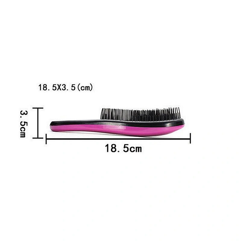 Wholesale Magic Anti-static Handle Tangle Massage Plastic Detangling Hair Brush