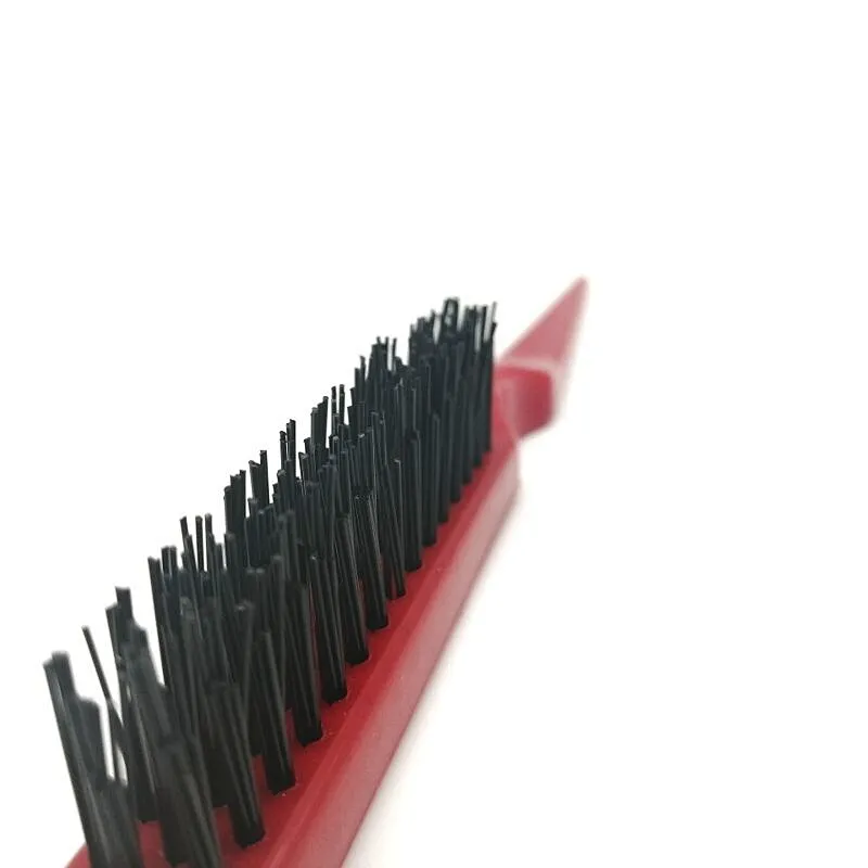 2020 Xinlinda heated custom logo edge control brush eco natural private label bristle hair brush