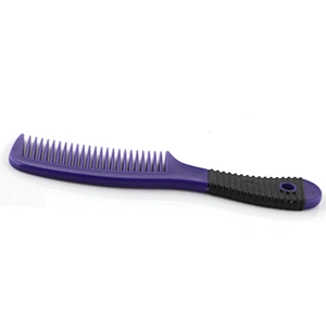 Xinlinda brand purple color high quality plastic wholesale household durable plastic hair brush hair comb