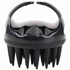 Silicone Head Scrubber Dandruff Brushsilicone Bristle Hair Scalp Massager Shampoo Brush