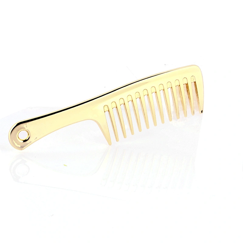 Xinlinda brand wholesale fashionable lacquered Wide-tooth hair salon equipment plastic teasing comb