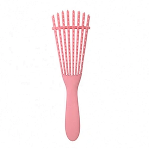 Wholesale Custom Logo Products Eight Rows Detangling Massage Detangle Hair Brush For Curly