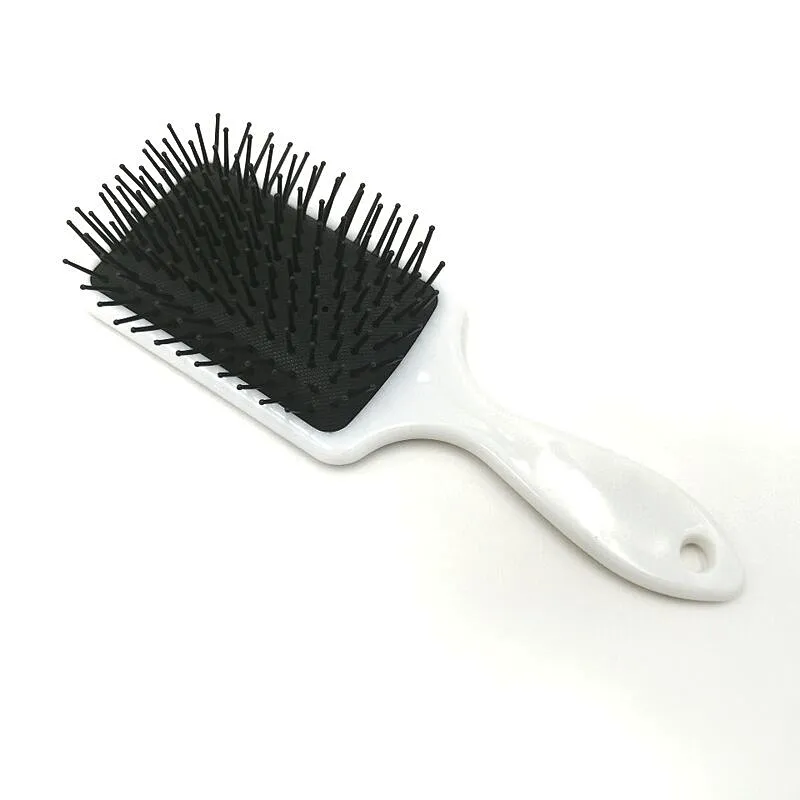 New detangling hair brush plastic paddle hair brush wholesale