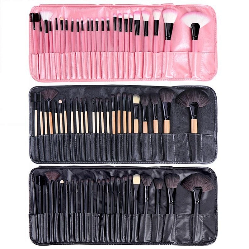 24Pcs Professional Make Up Brushes Eyeshadow Eyelash Powder Makeup Maquillaje With Bag Kit Cosmetic Beauty Brush
