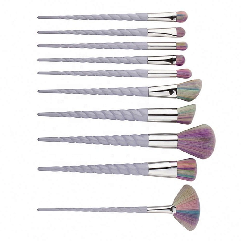 High Quality Custom Logo 10Pcs Brushes For Makeup Sets Brochas Para Maquillajeestuches De Maquillaje