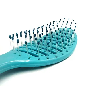 New Product Ideas 2020 Fashion Soft Silicone Shampoo Shower Hair Brush and Comb