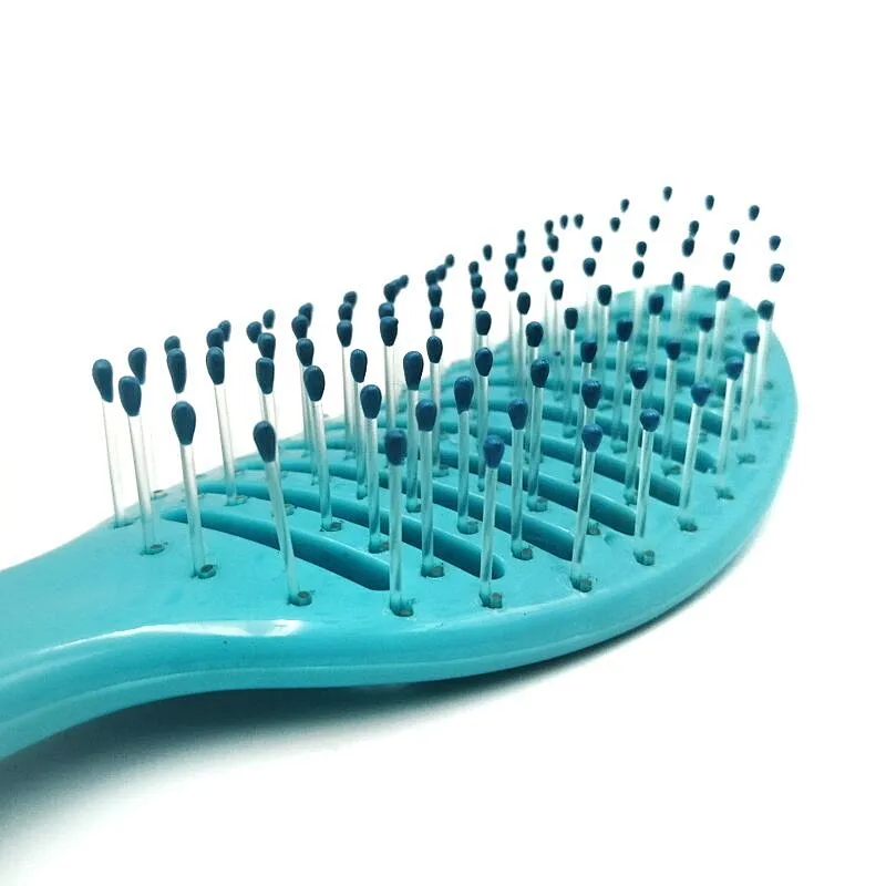 New Product Ideas 2020 Fashion Soft Silicone Shampoo Shower Hair Brush and Comb