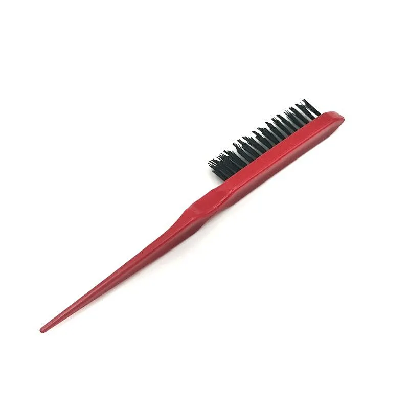 2020 Xinlinda heated custom logo edge control brush eco natural private label bristle hair brush