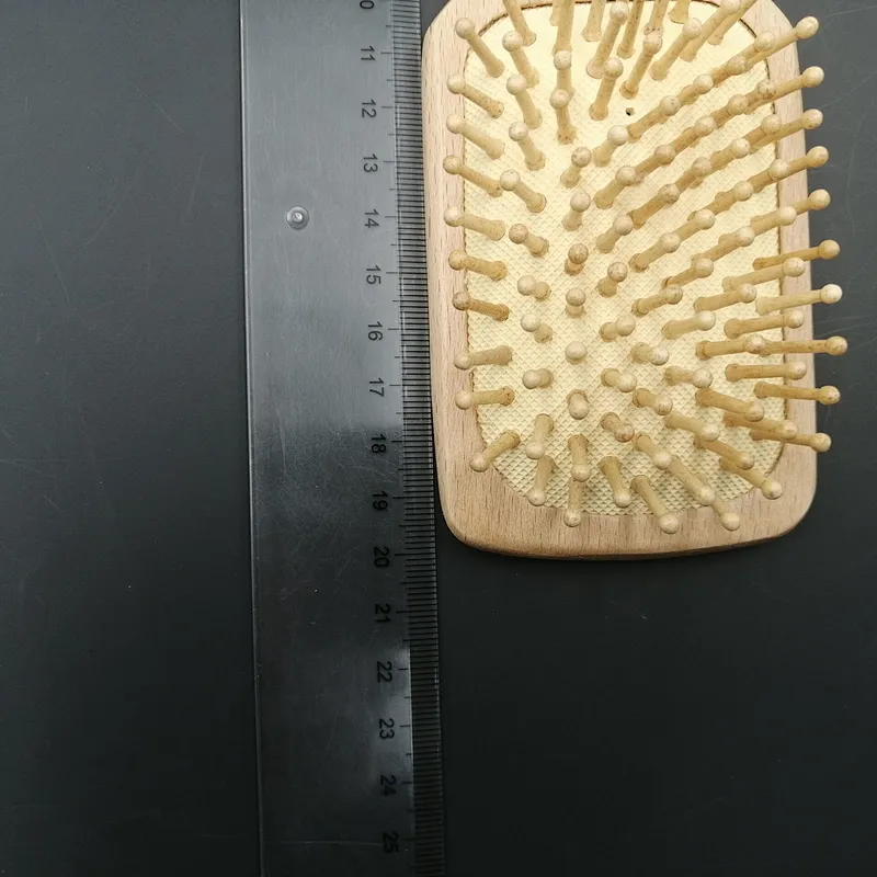 Goat Baby Hair Brush Wooden Hair Brush and Comb Set Waterproof
