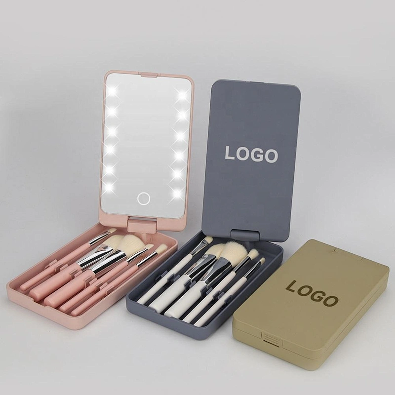 BM05 Makeup Brush Case With Mirror