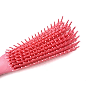 New product Detangle overall edge control hair salon circular hair brush large drying and quick venting flat free moving eight