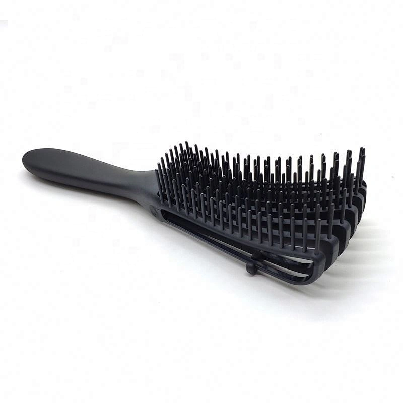 Plastic Octopus Shape Hair Styling Eight-Claw Massage Comb Teeth Rubber Handle Vent Hairbrush Detangle Brush