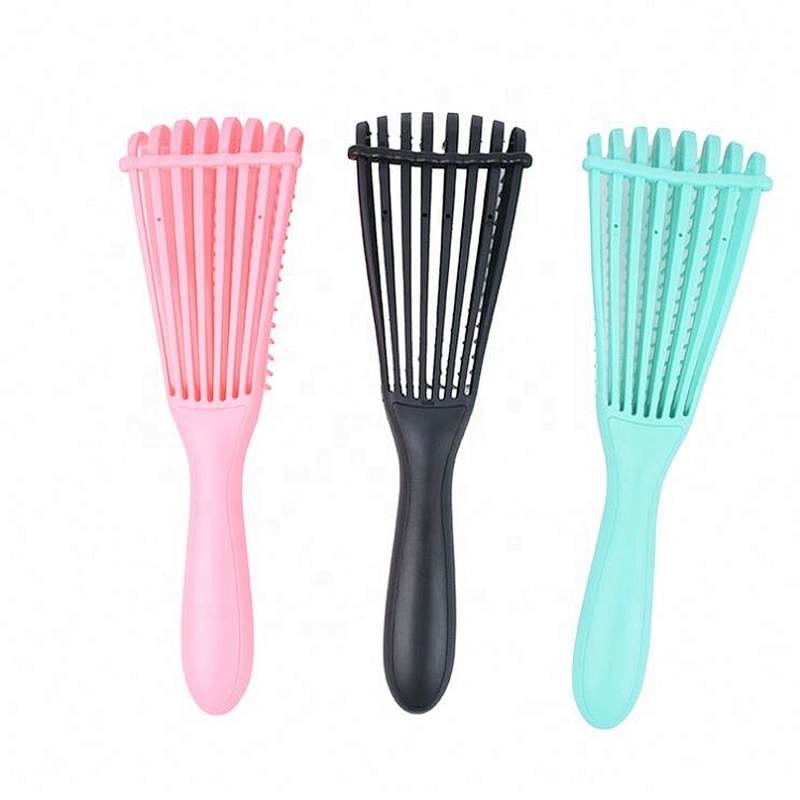 Vented air blow  plastic large detangling Brush professional hair extension wig loop brush