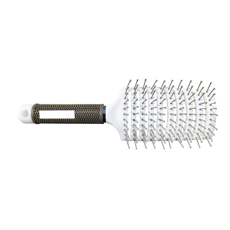 Xinlinda brand 2018 New Arrival China wholesale plastic curve hair brush Salon hairdressing brush