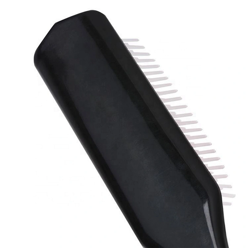 9 Rows Nylon Hair Brush Plastic Handle Brush mens plastic denman styling hair brushes