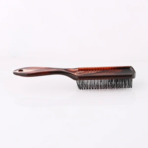 Xinlinda brand unique design oval shape air cushion personalized hair brush set personalized amber massage comb