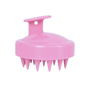 Amazon hot seller Head Scalp Massager Comb Silicone Baby Hair Shampoo Brush Wholesale